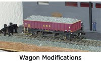 Model RailwayWagon Modifications